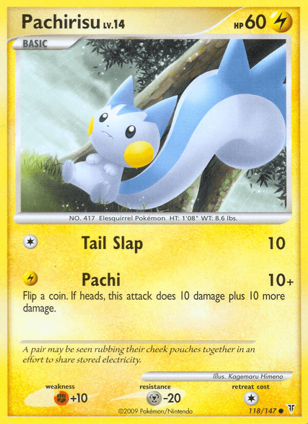 Pachirisu Supreme Victors card