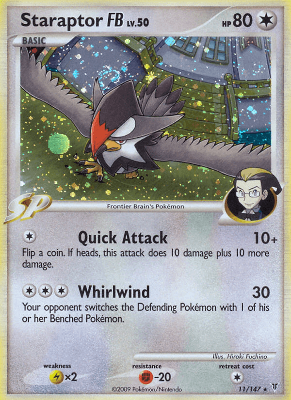 Staraptor FB Supreme Victors card