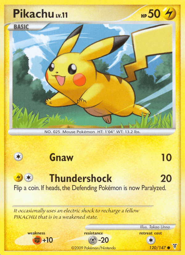 Pikachu Supreme Victors card