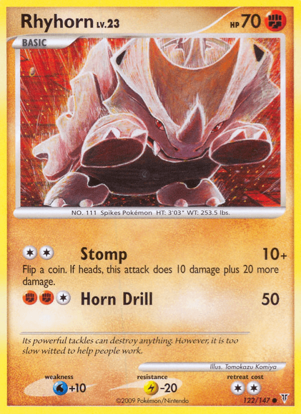 Rhyhorn Supreme Victors card