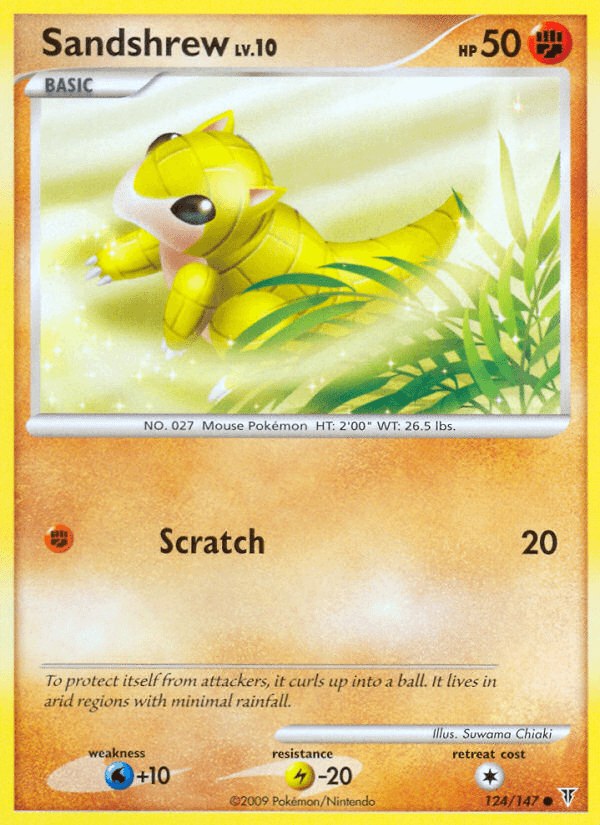 Sandshrew Supreme Victors card