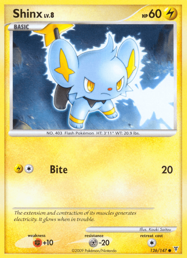 Shinx Supreme Victors card