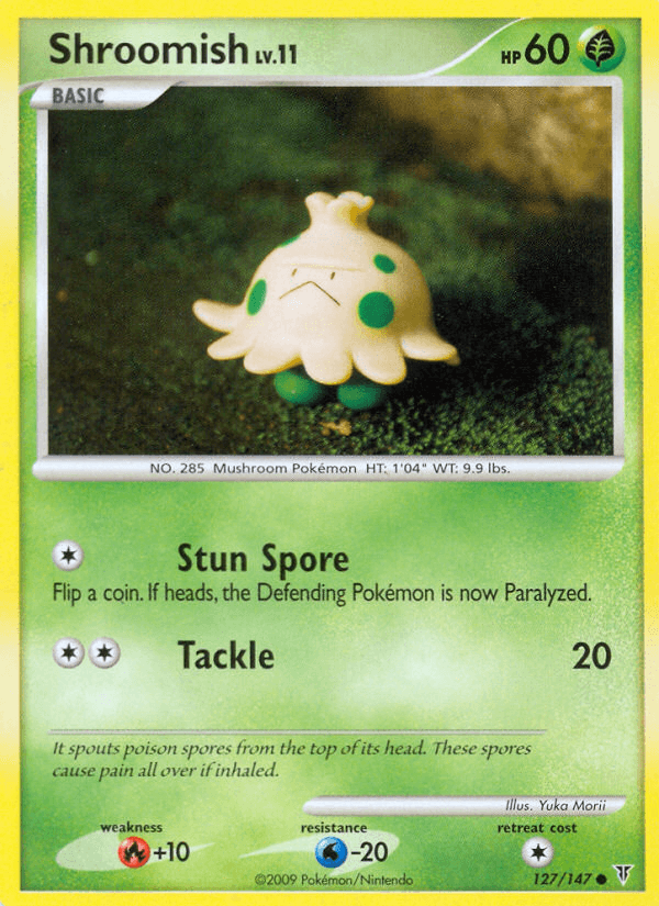 Shroomish Supreme Victors card