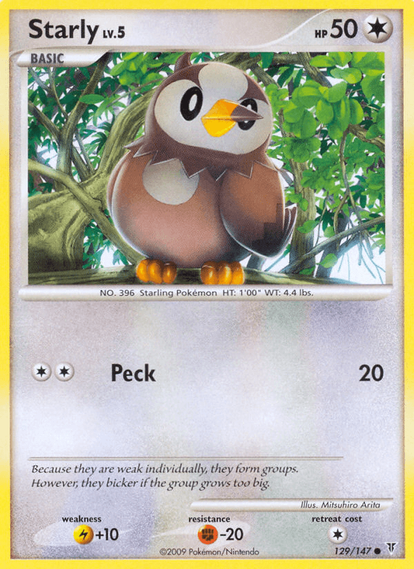 Starly Supreme Victors card