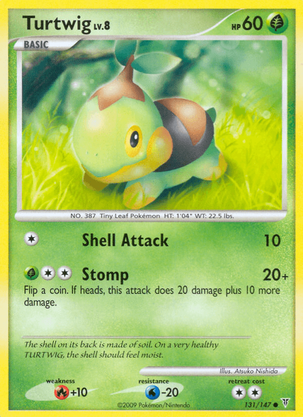Turtwig Supreme Victors card