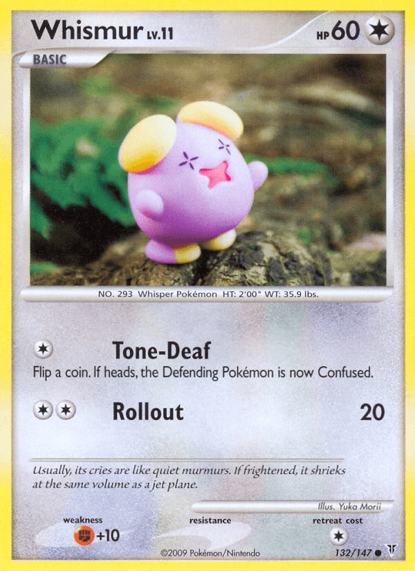 Whismur Supreme Victors card