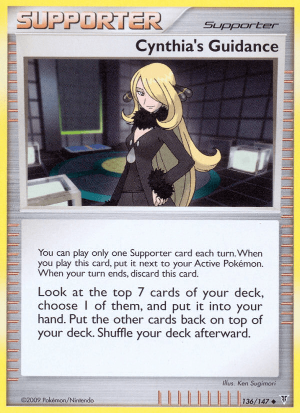 Cynthia's Guidance Supreme Victors card