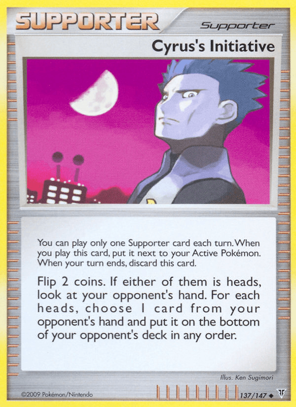 Cyrus's Initiative Supreme Victors card