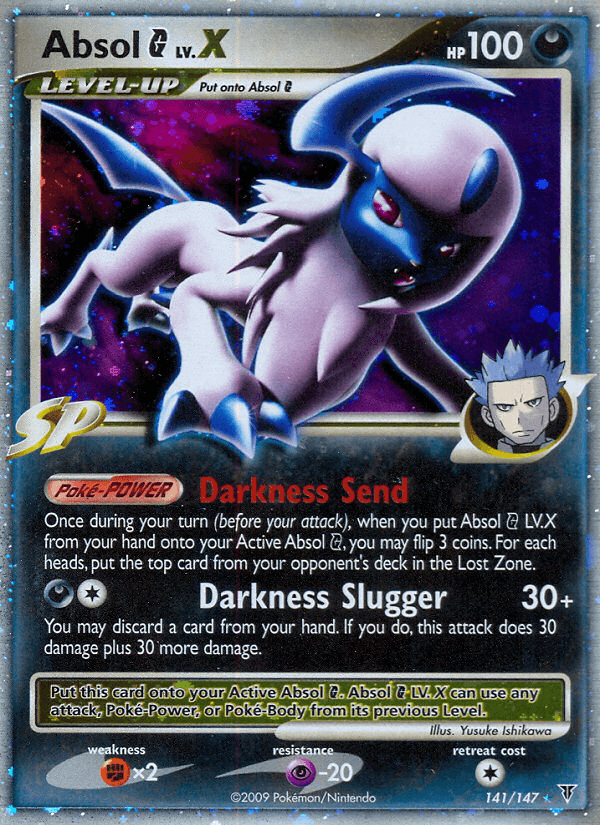 Absol G LV.X Supreme Victors card