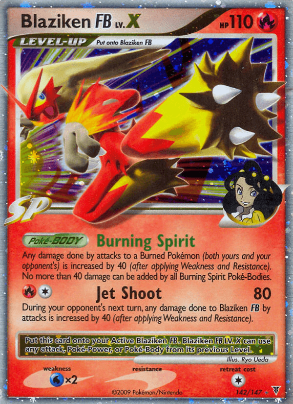 Blaziken FB LV.X Supreme Victors card
