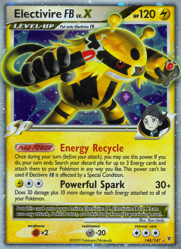 Electivire FB LV.X Supreme Victors card