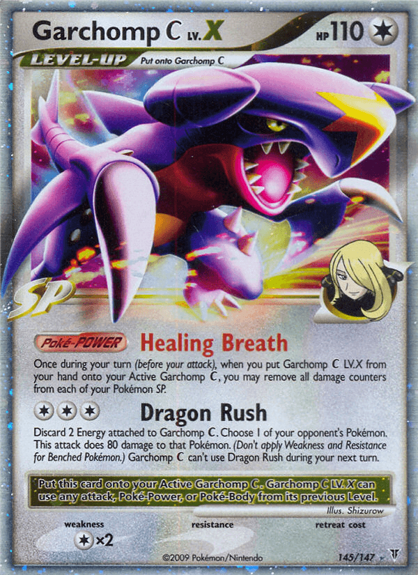 Garchomp C LV.X Supreme Victors card