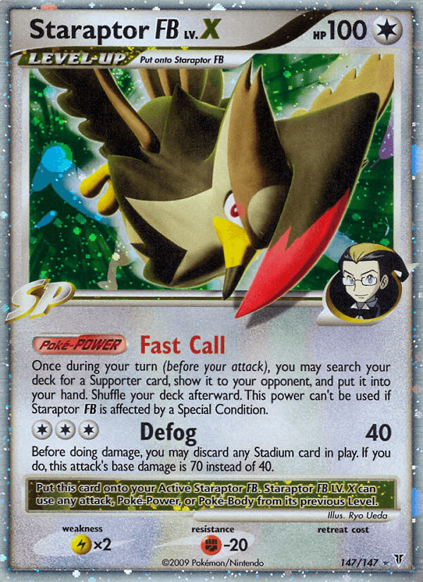 Staraptor FB LV.X Supreme Victors card