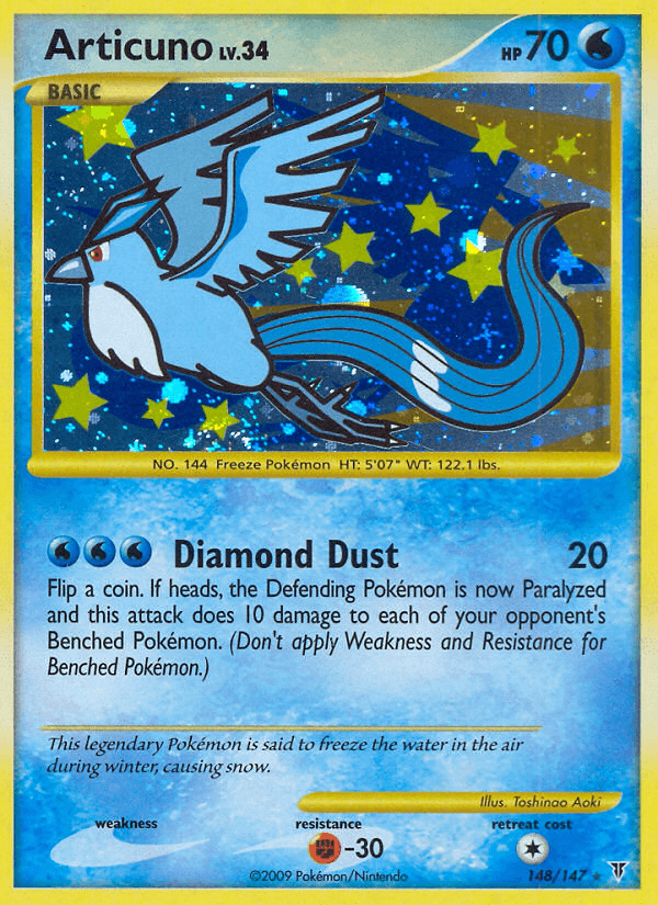 Articuno Supreme Victors card