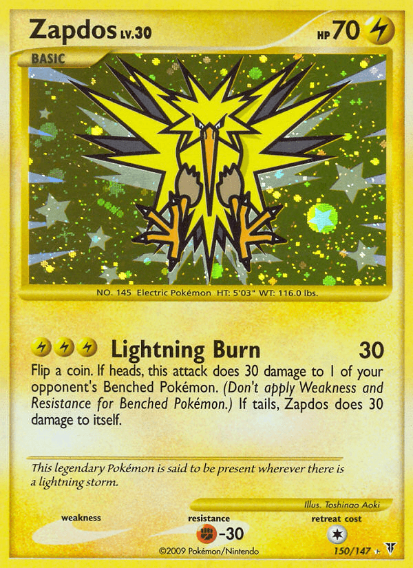 Zapdos Supreme Victors card