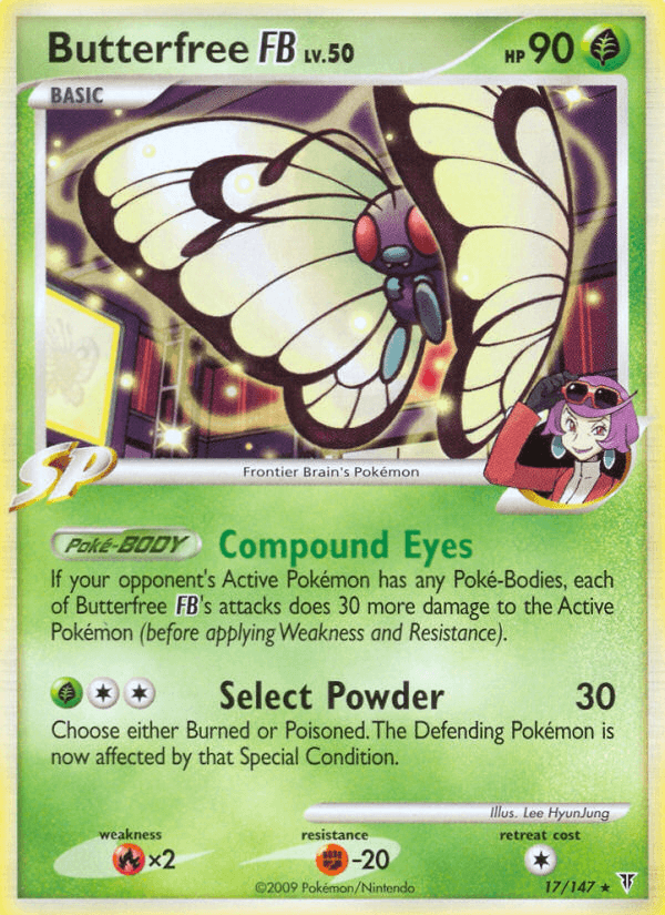 Butterfree FB Supreme Victors card