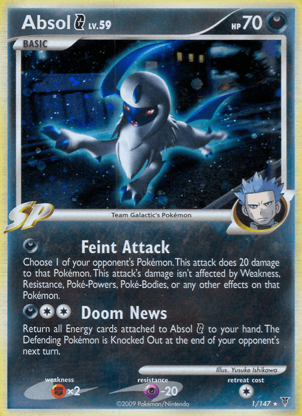 Absol G Supreme Victors card