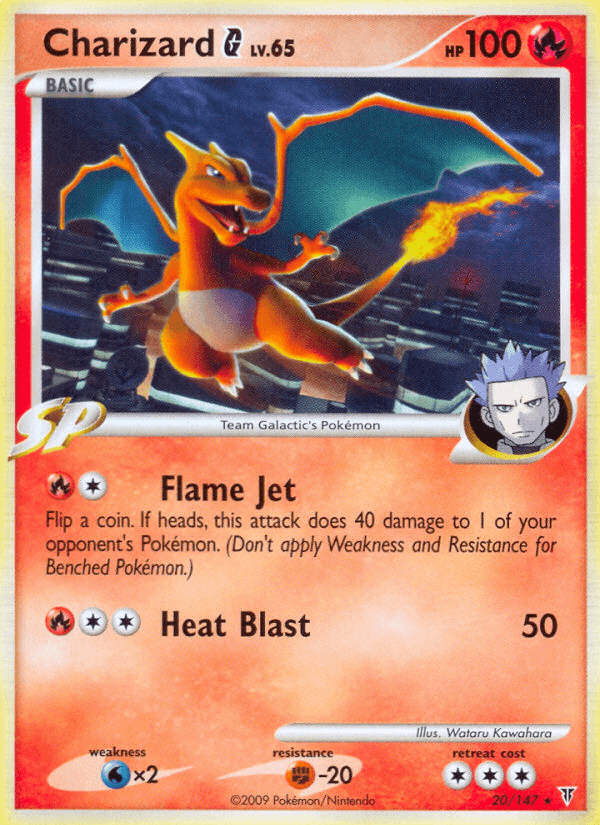 Charizard G Supreme Victors card