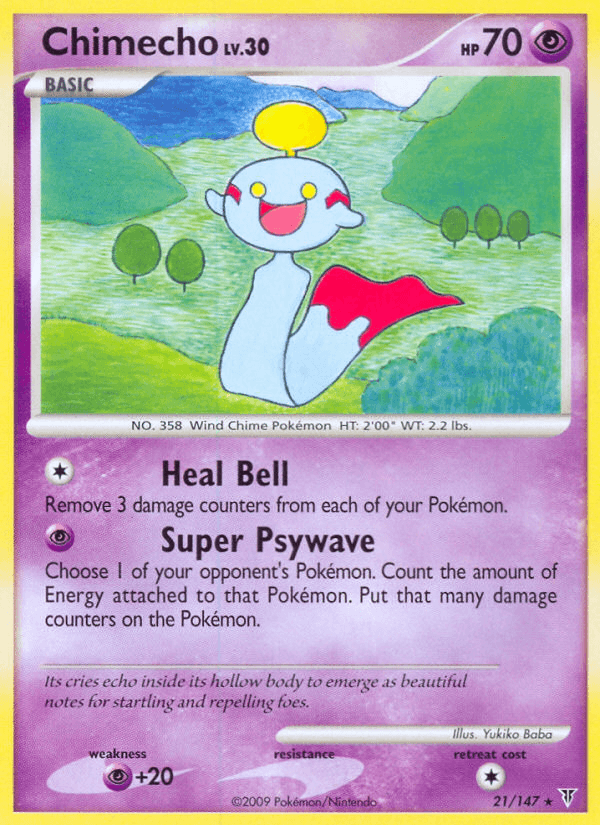 Chimecho Supreme Victors card