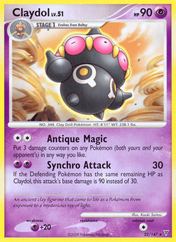 Claydol Supreme Victors card