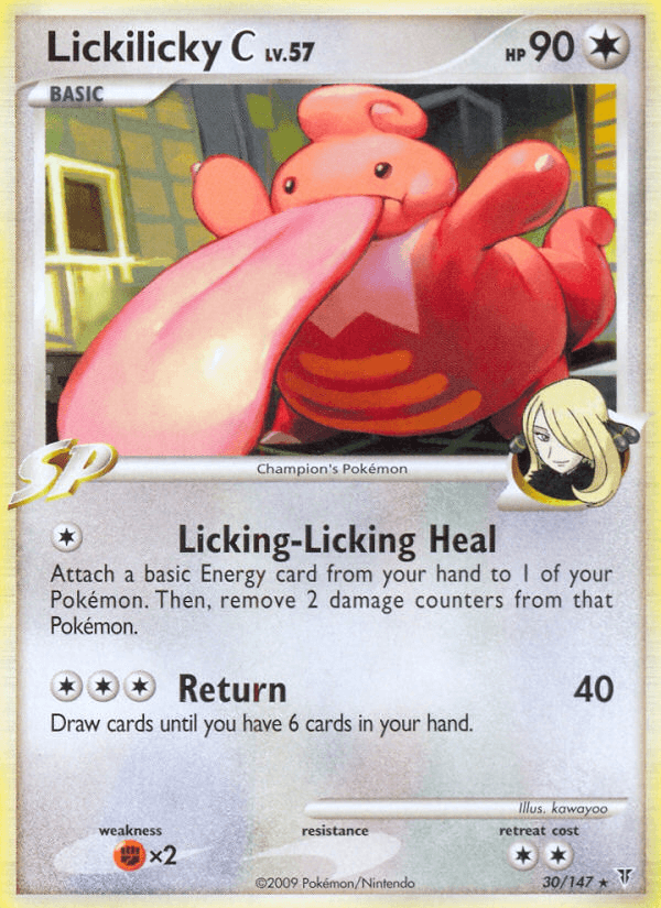 Lickilicky C Supreme Victors card