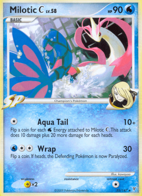 Milotic C Supreme Victors card