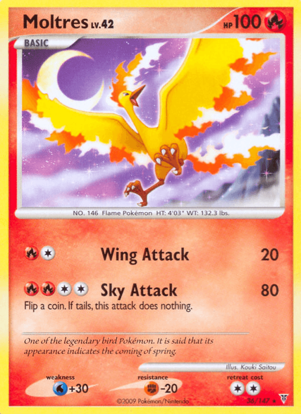 Moltres Supreme Victors card