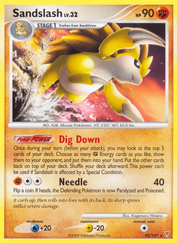Sandslash Supreme Victors card