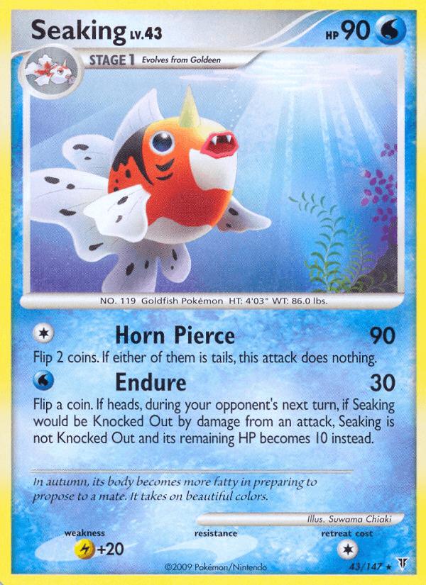 Seaking Supreme Victors card