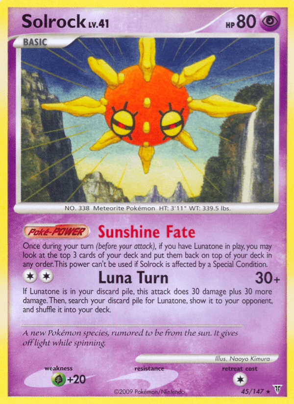Solrock Supreme Victors card