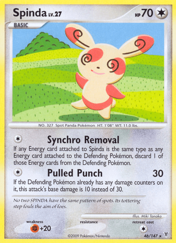 Spinda Supreme Victors card