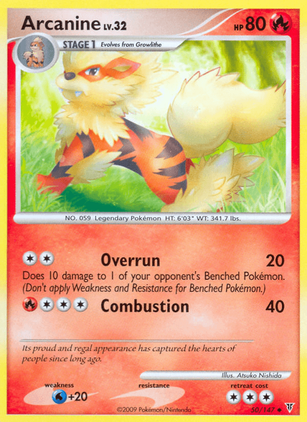 Arcanine Supreme Victors card