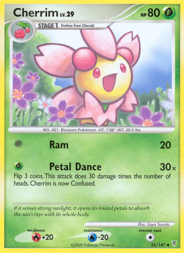 Cherrim Supreme Victors card