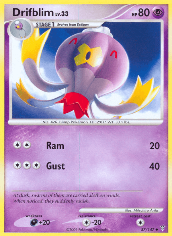 Drifblim Supreme Victors card