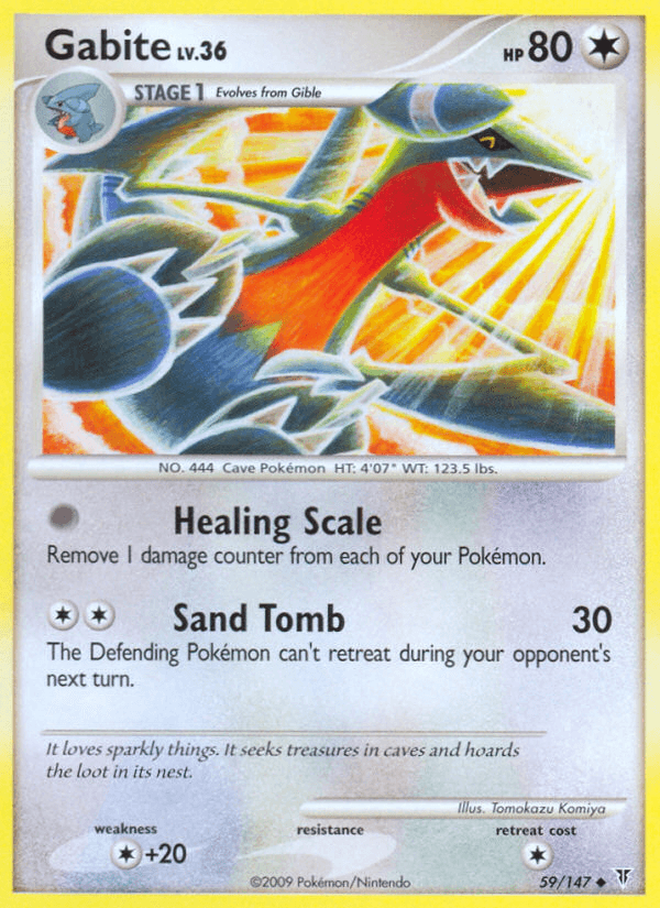 Gabite Supreme Victors card