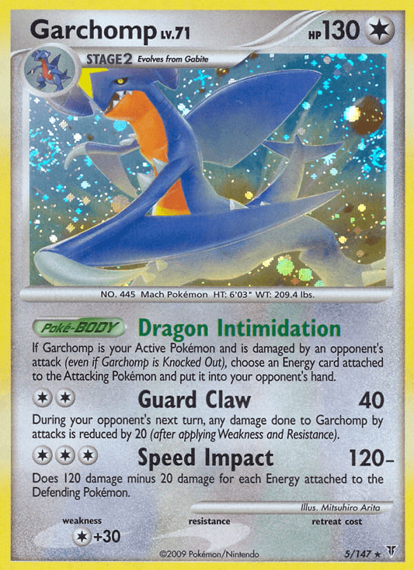 Garchomp Supreme Victors card
