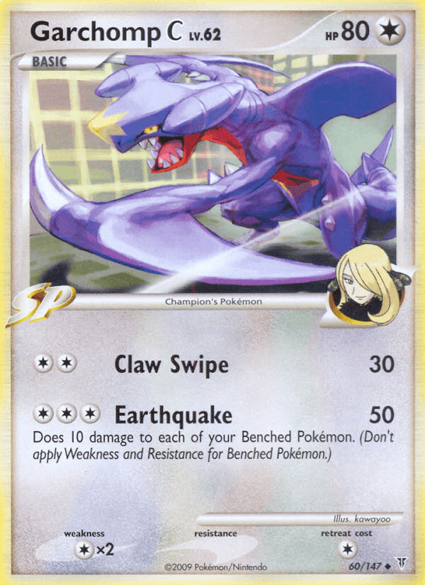 Garchomp C Supreme Victors card