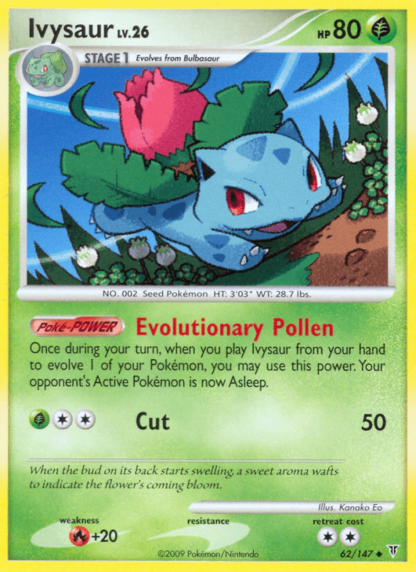 Ivysaur Supreme Victors card