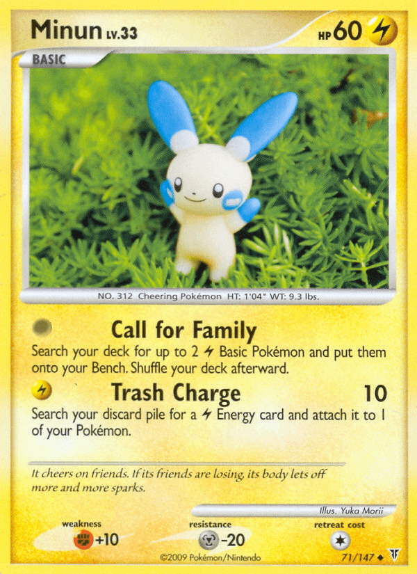 Minun Supreme Victors card
