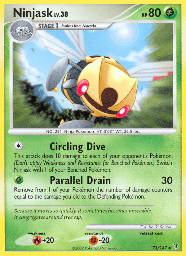 Ninjask Supreme Victors card