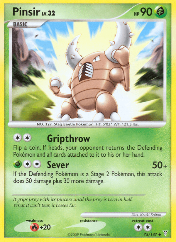 Pinsir Supreme Victors card