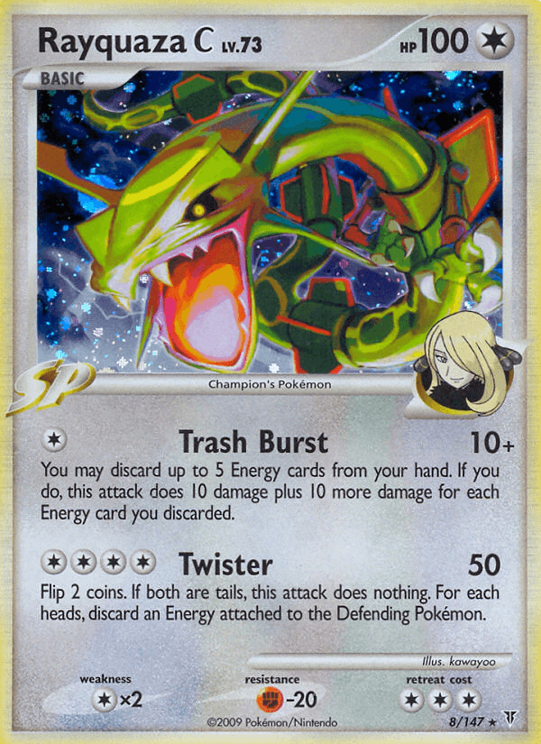 Rayquaza C Supreme Victors card