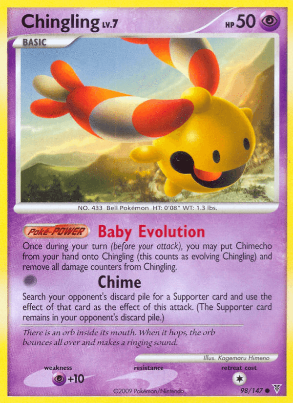 Chingling 寶可夢 card