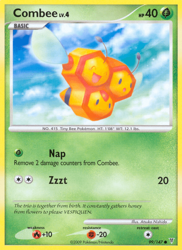 Combee 宝可梦 card