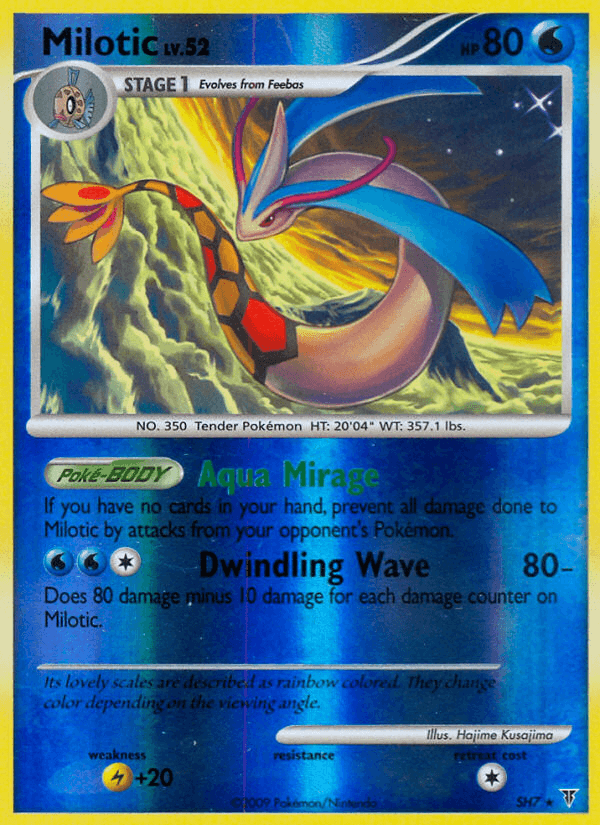 Milotic Supreme Victors card