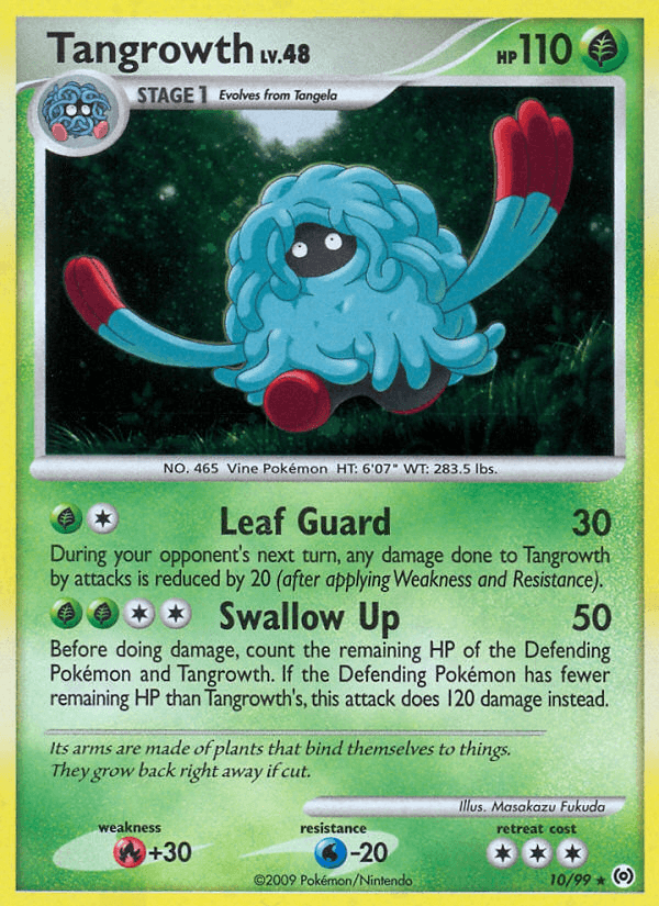 Tangrowth Arceus card