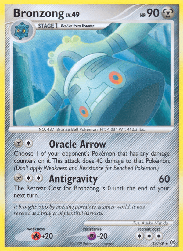 Bronzong Arceus card