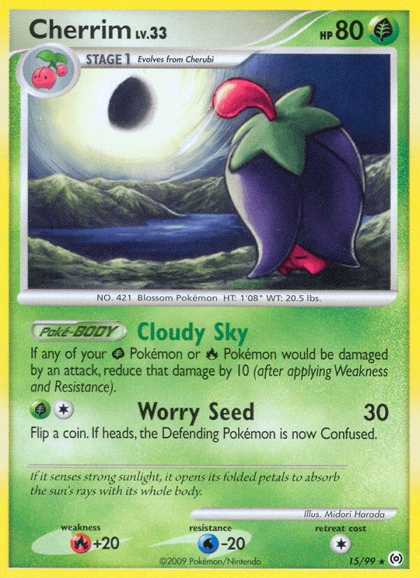 Cherrim Arceus card