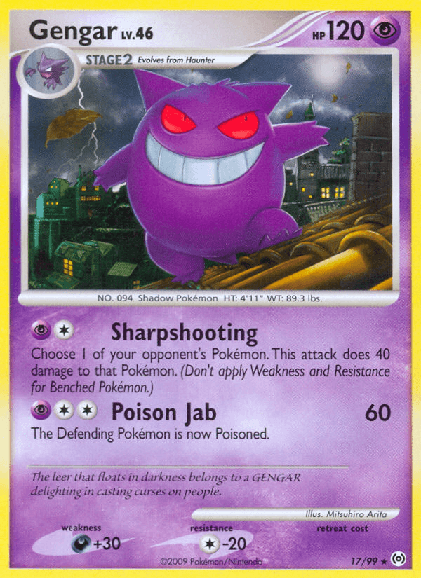 Gengar Arceus card