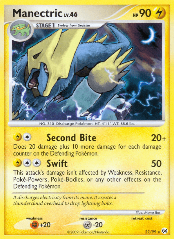 Manectric Arceus card